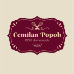 Logo Perusahaan Cemilan Popoh